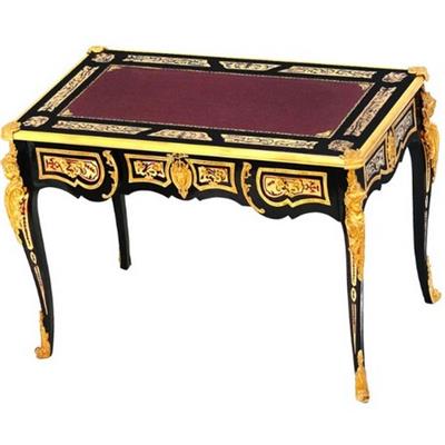 Bureau style Napoléon III marqueterie Boulle Certines