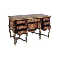 Bureau Mazarin style Louis XIV marqueterie Boulle