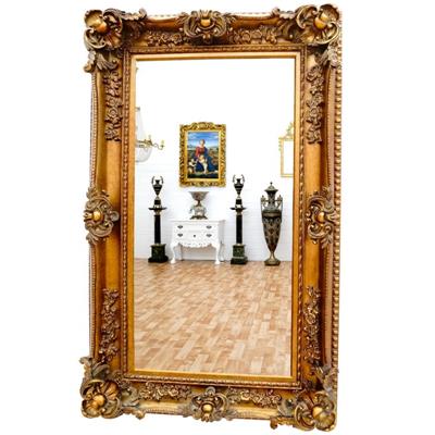 Miroir baroque doré 156x95 cm Romagne