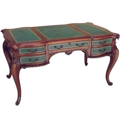 Bureau style anglais Chippendale en acajou massif Claxton