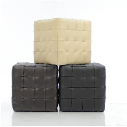 Poufs et tabourets de bar en cuir vritable