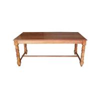 Table repas de style anglais Stuart en acajou massif 180x90 cm Bedington