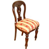 4 chaises Chippendale en acajou