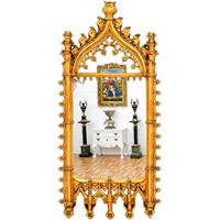 Miroir baroque cathédrale 90x40 cm Nevers