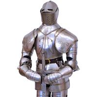 Armure de chevalier taille réelle en métal 180 cm Antioche