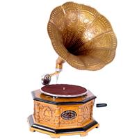 Gramophone octogonal Sound Master Vivaldi