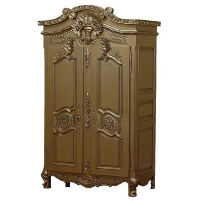 Armoire normande en bois doré Courcy