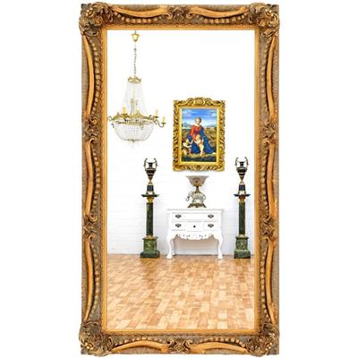 Miroir baroque doré 138x78 cm Rougemont