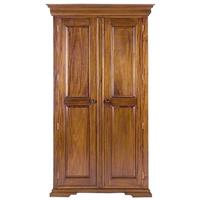 Armoire de style Louis-Philippe en acajou massif Ravalet