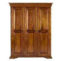 Armoire de style Louis-Philippe en acajou massif Bastille